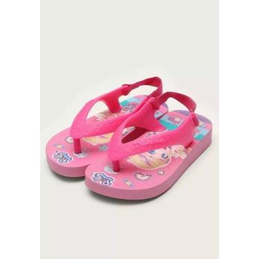 Imagem de Chinelo Elastico Infantil Bebe Feminino Ipanema Baby Polly Pocket Conf