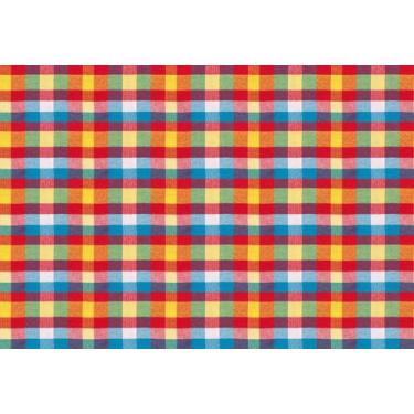 Imagem de Tecido Oxford Estampado Festa Junina Xadrez Colorido- 1,40m - Core Dec
