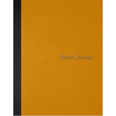 Imagem de Bullet Journal: A4 - Orange - 160 pages - couverture souple "glossy" Dot point, bullet journal, dot grid, planner, planning, organizer, journal
