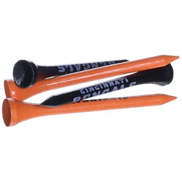 Imagem de Team Golf NFL Cincinnati Bengals Pacote de 50 camisetas de golfe de 6,8 cm, pacote com 50, tamanho regular, cores multitimes