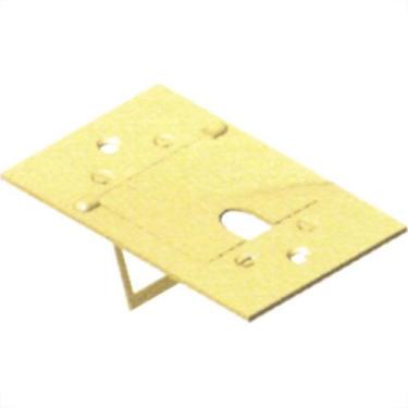 Imagem de Espelho Placa P/Piso Metal 4X2 Rj11/Rj45 Stamplac - VACOFER