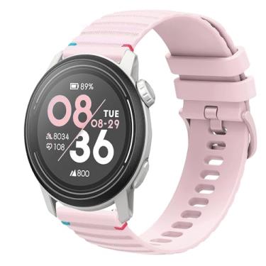 Imagem de Compatível com pulseiras COROS PACE 3, 20 mm, 22 mm, 20 mm, 22 mm, pulseira de substituição ajustável de linha de silicone de 22 mm compatível com smartwatch COROS PACE 3 / APEX 2 Pro/APEX 46 mm/APEX