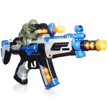 Imagem de Brinquedo de Arma ArtCreativity FuryX - 40cm com LED e Vibração