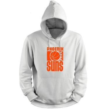 Imagem de Blusa Moletom Capuz Basquete Phoenix Sunss Basketball - Loja White Mam