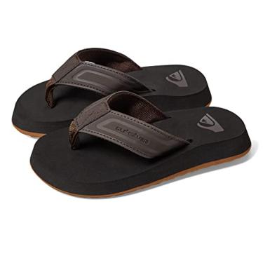 Imagem de Quiksilver Chave de macaco para meninos (bebê/criança pequena/criança grande), Marrom 1, 11 Little Kid