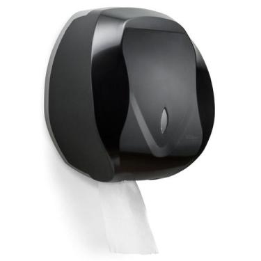 Imagem de Dispenser de Papel Higiênico Rolão Velox Preto Premisse