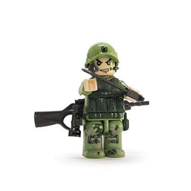Imagem de Boneco de Plástico Articulado (Block Heroes Missão Combate) - Scout Bl603