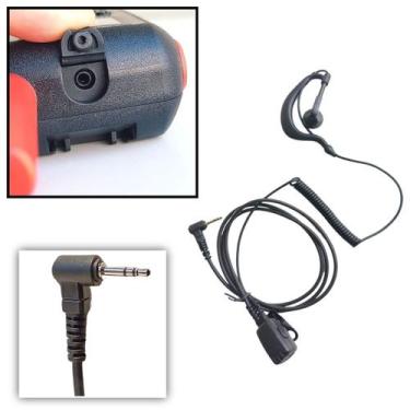 Imagem de 5 Fone de Ouvido Microfone Ptt Para Rádio Motorola P1 - Lellis Rocha