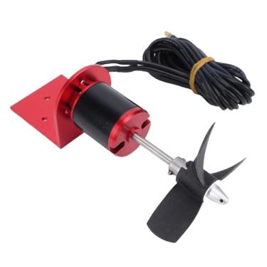 Imagem de Keenso Propulsor Subaquático, Motor Submarino Sem Escova para Barco Rc de Impulso de 6kg Com Hélice de 3 Lâminas para Navio Rc
