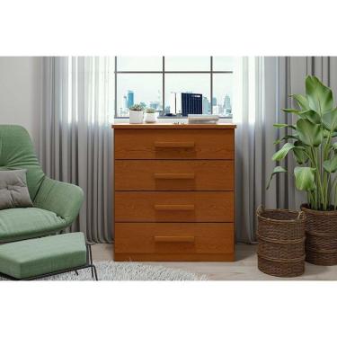 Imagem de Cômoda De Quarto Baião com 4 Gav Frassino - Lopas