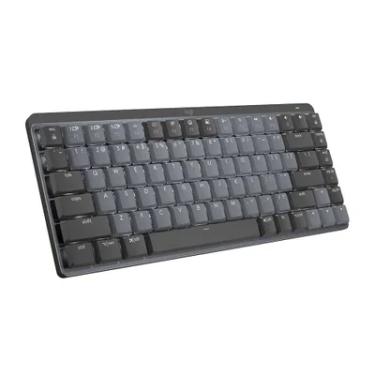 Imagem de Teclado Mecânico Gamer Logitech Mx Mechanical Mini, Sem Fio, Bluetooth, Preto