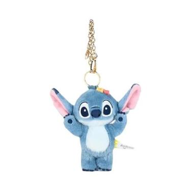 Imagem de Brinquedo De Pelúcia Blue Stitch Disney Scrump Angel, Boneco Original,