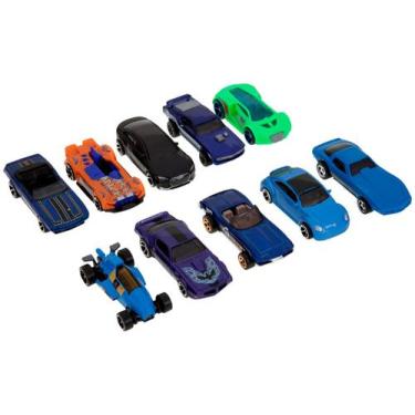Imagem de Kit 10 Carrinhos Hot Wheels Mattel  - 54886