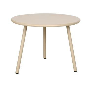 Imagem de Mesa De Centro Redonda Noronha Fratini 60 Cm (largura) Em Aço Cor Nude área Externa