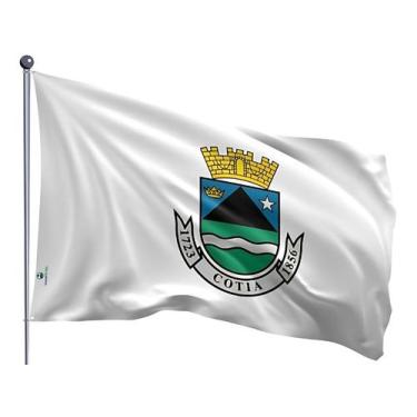 Imagem de Bandeira do Município de Cotia Uma Face Estampada Tamanho 90x128cm - P