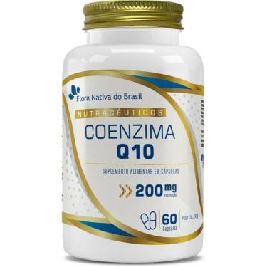 Imagem de Coenzima Q10 200mg na porção - 60 cápsulas Flora Nativa do Brasil-Unissex