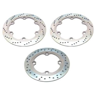 Imagem de Kit Discos de Freio Honda Cbr 450 1989 1990 1991 1992 1993 1994 1995 (