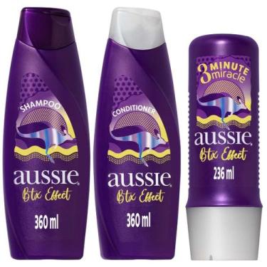 Imagem de Kit Shampoo e Condicionador Aussie Btx Effect Óleo De Jojoba 360ml + A