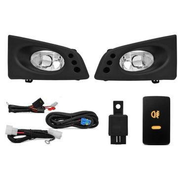 Imagem de Kit farol auxiliar Milha Fit 2009 a 2011 Bmo shocklight