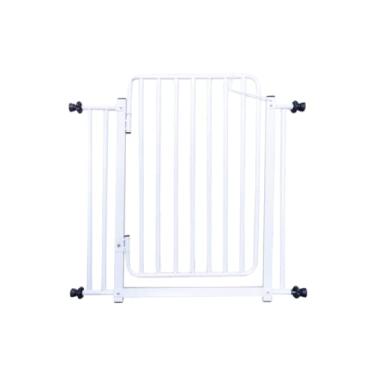 Imagem de Grade de Preteção Portãozinho Sua Casa Top Segurança Bebe Pet Grade 79/84 cm - 5/8" (Branco)