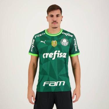 Imagem de Camisa Puma Palmeiras I 2023 Campeão Brasileiro 2022