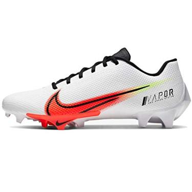 Imagem de Nike Men's Vapor Edge Pro 360 PRM Football Cleats (White/Orange, Numeric_14)