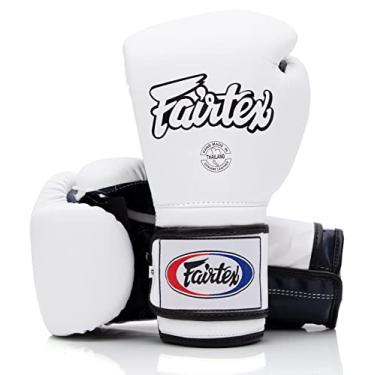 Imagem de Fairtex BGV9 Muay Thai para boxeadores e treinadores profissionais | Luva estilo mexicano para rebatedores duros | Luvas de MMA para artes marciais | Luvas de boxe leves e absorventes de choque de