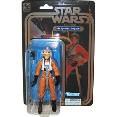 Imagem de Star Wars Celebration 2017 Exclusive The Black Series 40th Anniversary Luke Skywalker X-Wing Pilot 6 Inch Figure
