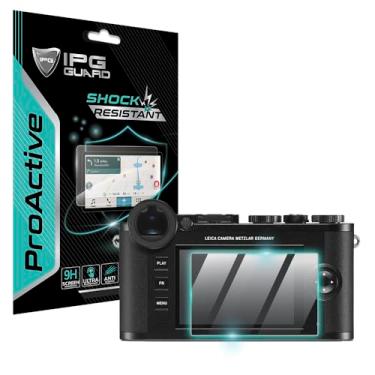 Imagem de IPG Protetor de tela ProActive para câmera Leica CL / Q2 / SL2 / SL3 / SOFORT 2 / TL2 / V-Lux 5 (2 unidades) Protetor de tela de dureza 9H vidro suave toque ultra responsivo alta claridade anti