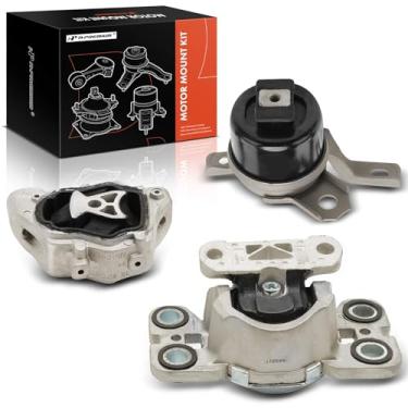 Imagem de A-Premium Kit de montagem do motor compatível com Volvo XC60 2016-2016, S60 2011-2016, XC70 2008-2015, S80 2007-2015, V60 2015-2016, V70 2008-2010, 3,0 L 3 .2L, conjunto de 3 peças, substituição #