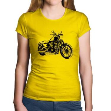 Imagem de Baby Look Algodão Moto Sportster XL 883 Iron Art - Foca na Moda, Amare