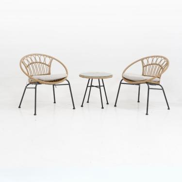 Imagem de Conjunto de Àrea Externa Sun com 2 Cadeiras, 1 Mesa