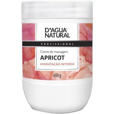 Imagem de CREME DE MASSAGEM APRICOT USO EM GESTANTE 650G D'agua natural - D'Água