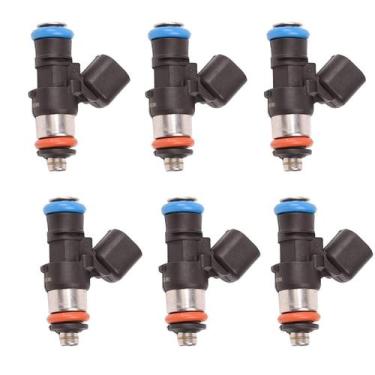 Imagem de 6 Bicos Injetores Bosch Ford Taurus Edge 3.5 3.7 V6 - MAGNETI MARELLI