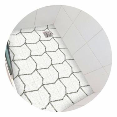 Imagem de Piso vinil antiderrapante para box Granilite Geométrico - 1,20 x 0,80 