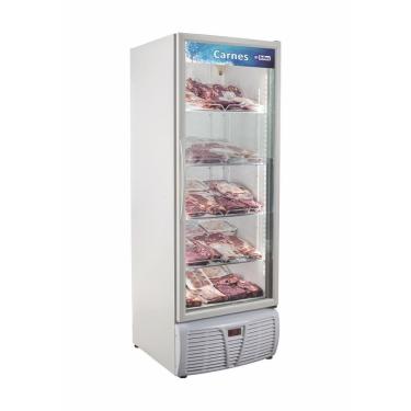 Imagem de Refrigerador Expositor Vertical Para Carnes Frilux 570 Litros Branco Porta De Vidro Aquecido 220v Rf-005-c