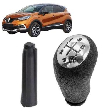 Imagem de Nova Peça Manopla Console Câmbio Manual Captur Intense Iconic 2017 Á 2