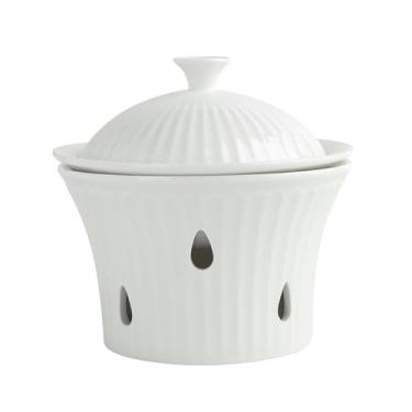 Imagem de Xícara de sopa de aquecimento e isolamento de vela colorida de cerâmica simples doméstica chinesa - 16,25 "cup +15.9 cm nace.