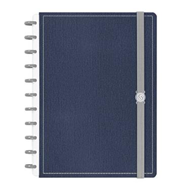 Imagem de Caderno De Disco ISCOOL Inteligente G Solid Touch Aço Azul