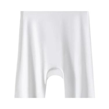 Imagem de Shorts De Segurança Sem Costura De Cintura Alta plus Size Para Mulhere