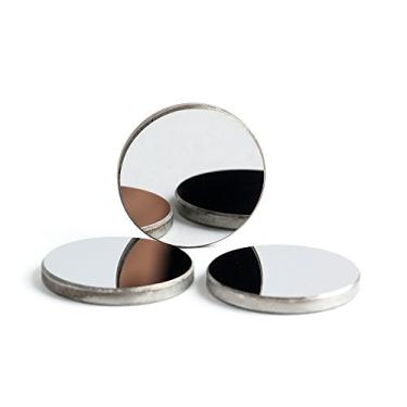 Imagem de Cloudray Espelho Mo a laser CO2 Diâmetro 30 mm (1,18 polegadas) Thk 3 mm (0,12 polegadas) para máquina de corte e gravação a laser CO2 Pacote com 3 peças