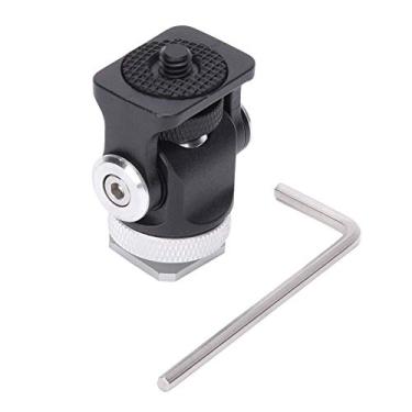 Imagem de Phefop Suporte de Sapata Mini Suporte de Montagem de Sapata Com Parafuso e Montagem de 1/4 pol., Suporte de Câmera Em Liga de Alumínio para Exibição, Flash, Microfone, Amortecimento