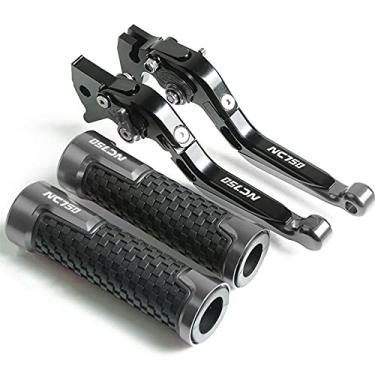 Imagem de WEJUSA Para Honda NC750 S X NC750S NC750X NC 750 S X 2016 2017 2018 2019 Alavancas de embreagem de freio de alumínio CNC Motocicleta Alavanca de embreagem de freio (Cor: QYGX888 3)