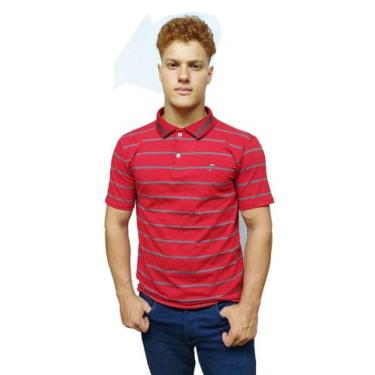 Imagem de camisa gola polo listrada - H. MAJONI, M