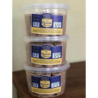 Imagem de Paçoca Rolha com 30 unidades 650g - Chiquinho Doceiro, 650g
