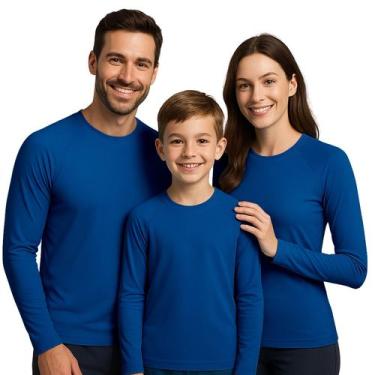 Imagem de Kit Camisa Proteção Solar UV50+ Moda Praia Família Unissex - Hype Moda