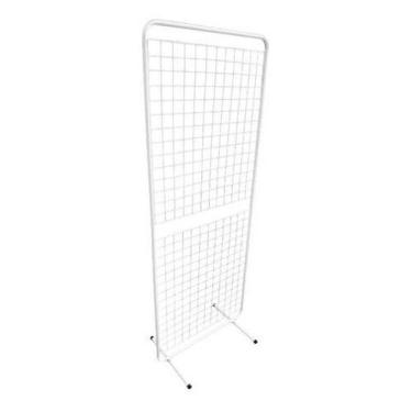 Imagem de Tela Biombo De Chão Branco Aramado