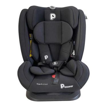 Imagem de Cadeira De Bebê Para Carro Bebê Conforto Zaya Preto Com Cinza Passear,