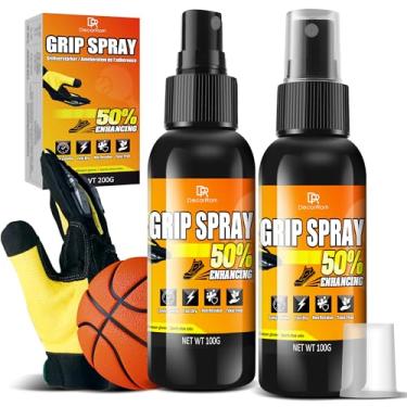 Imagem de Spray de aderência para tênis de basquete 200 ml - reforço de aderência antiderrapante para solas e equipamentos, aprimorador de aderência de tração para basquete, futebol, golfe e beisebol - spray