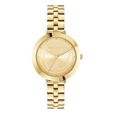 Imagem de Ted Baker Relógio com pulseira Ammy Magnolia 3H, Dourado, One Size, Relógio bracelete de aço inoxidável 3H Ammy Magnolia 34 mm